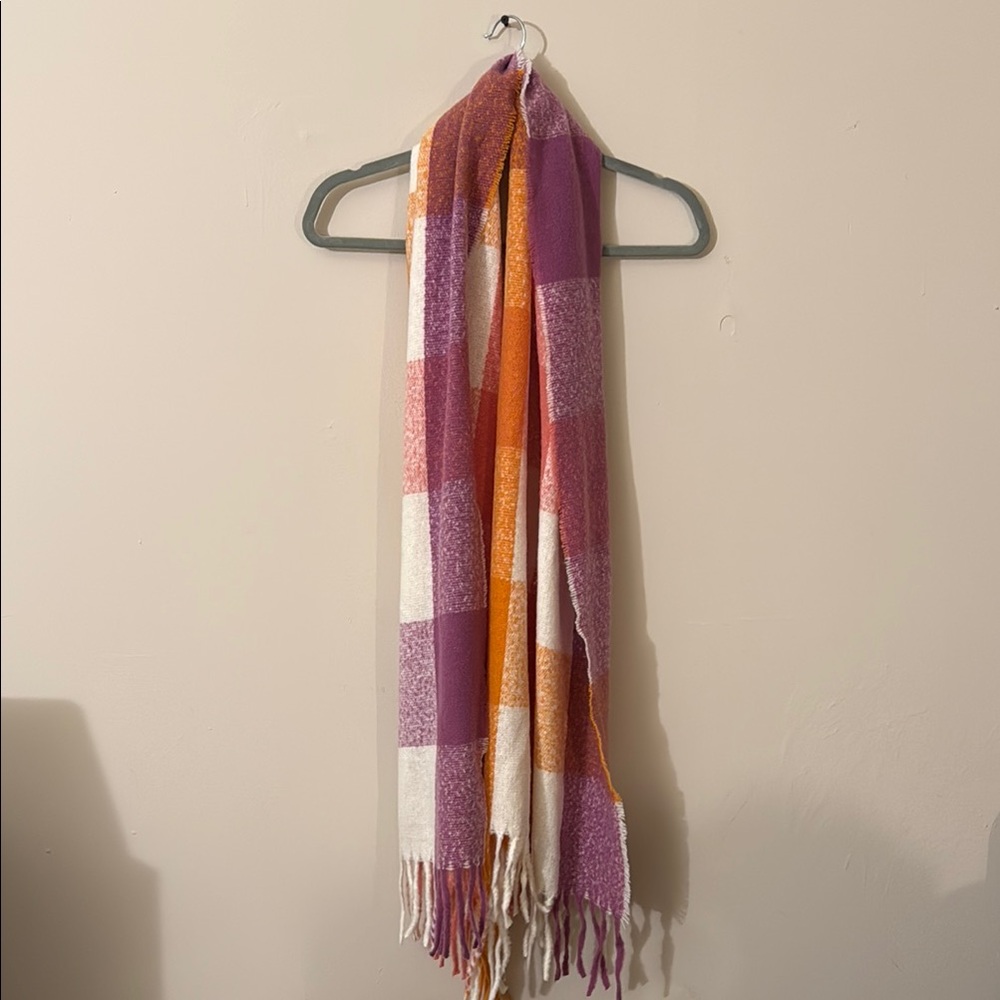 Colorful Checkered Scarf